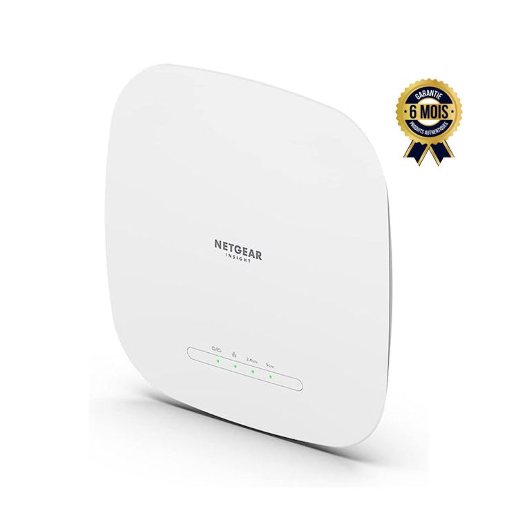 Point d'accès Netgear WAX615 prix en fcfa - Wi-Fi 6 Double-bande - 3 Gbit/s - PoE+ | Glotelho Cameroun
