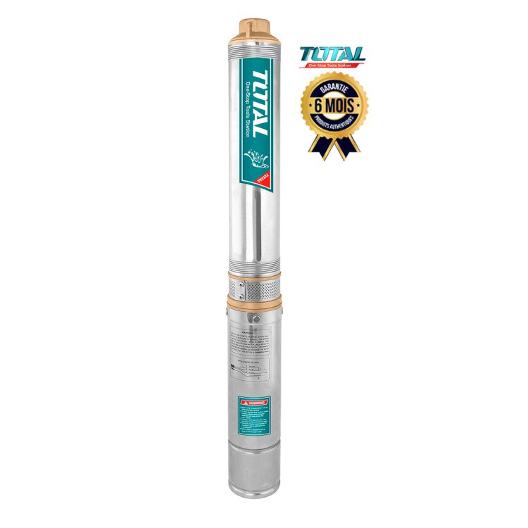 Pompe Immergée prix en fcfa TOTAL TWP55501 - 550W (0.75HP) - Pompe pour puits profond - 6 Mois| Glotelho Cameroun