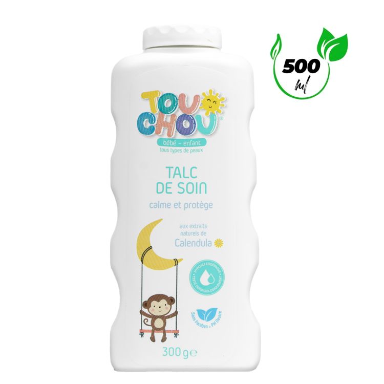 TOU CHOU - Poudre - Talc de soin - Bébé & enfant - 300 g