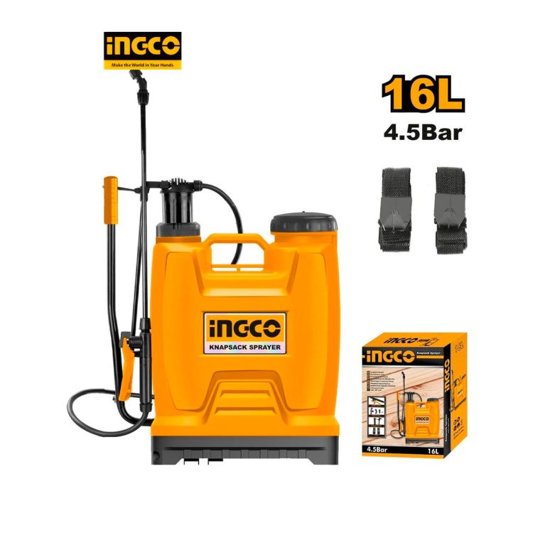Pulvérisateur à dos prix en fcfa - INGCO HSPP41602 - 16 Litres| Glotelho Cameroun