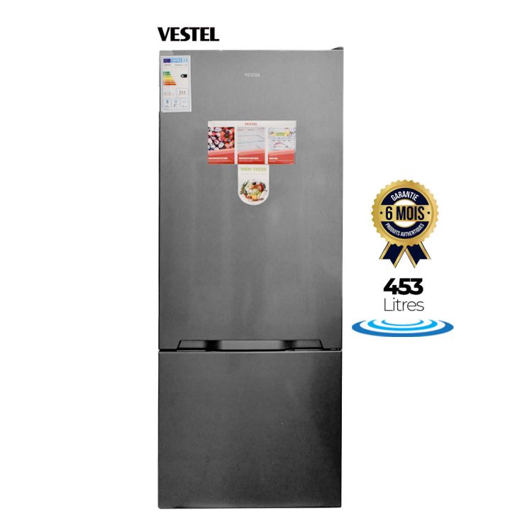 NoFrost Refrigerator - Vestel - RM680BF - 453L - Grey - 6 months