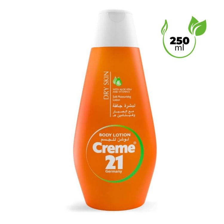 Crème 21 Dry Skin Lotion 250 ml at Glotelho