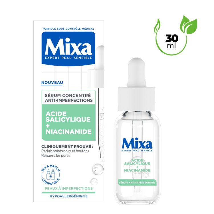 Mixa Anti-Blemish Serum 30 ml at Glotelho