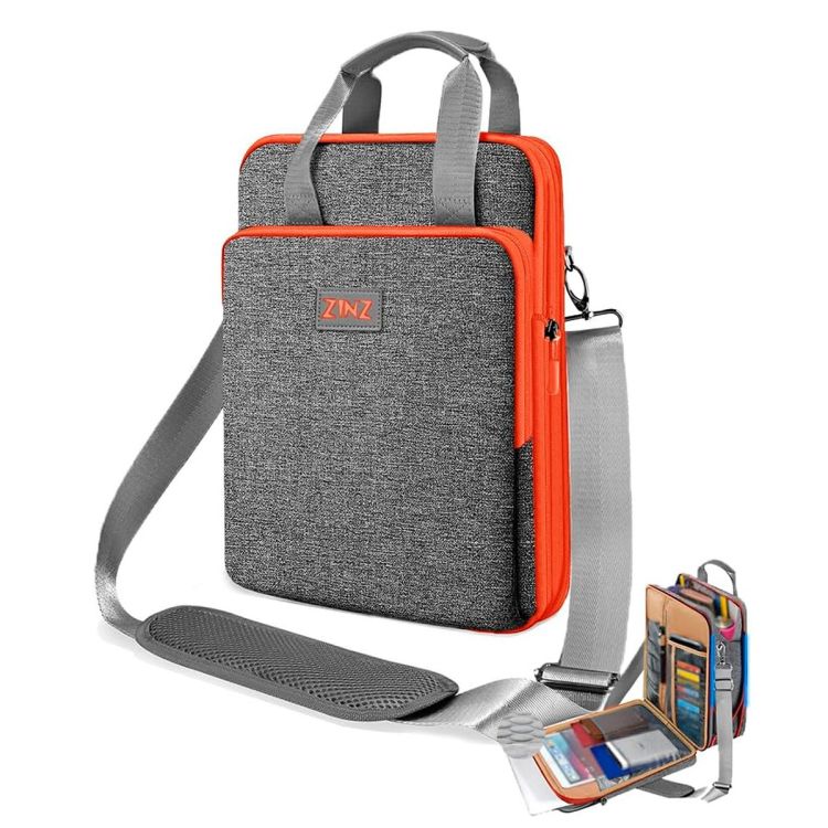 Sac à bandoulière de voyage pour ordinateur portable ZINZ