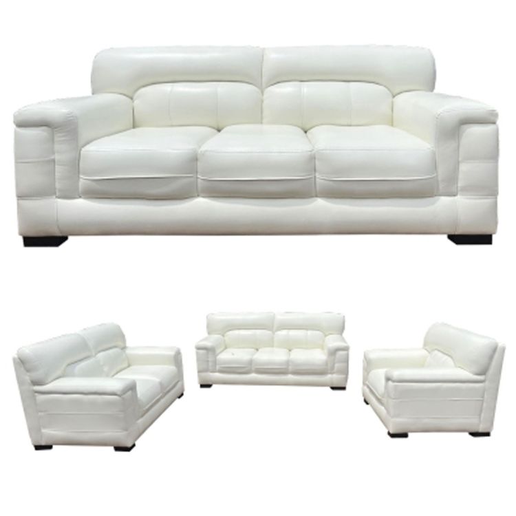 Salon - COL - Ciur  - 6 places  - Blanc/Bleu, 100% Camerounais | Glotelho Cameroun