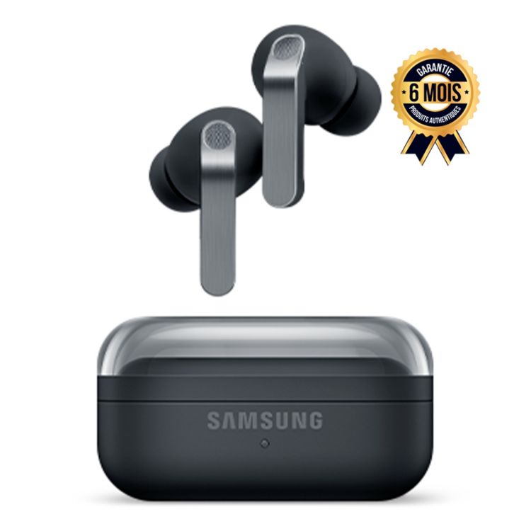 SAMSUNG Galaxy Buds 4 Pro - Bluetooth 6.1 - Double Amplificateur - Réduction de Bruit Adaptative - Audio 360 - 30h Autonomie - Garantie 6 mois