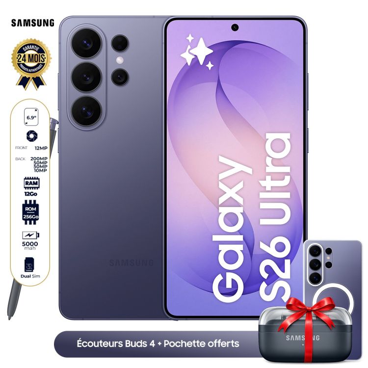 Samsung Galaxy S26 Ultra prix Cameroun