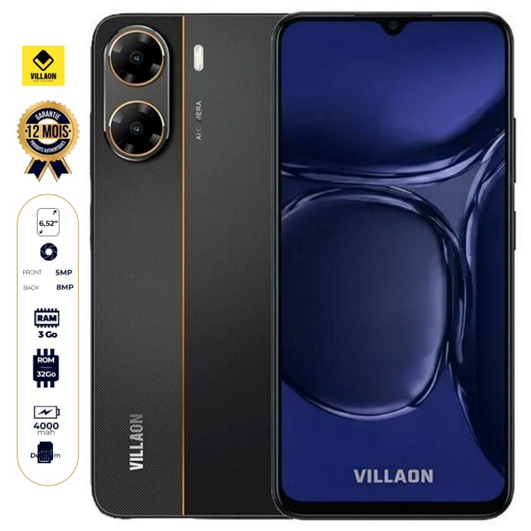 Smartphone VILLAON V50S - Écran 6.52