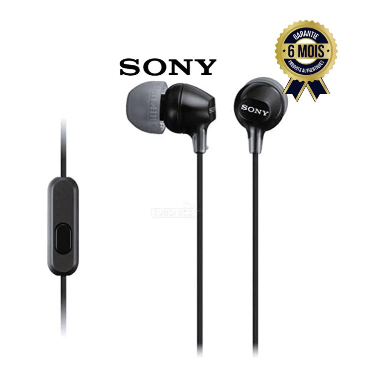 Ecouteur filaire Sony MDR-EX15AP | Glotelho Cameroun