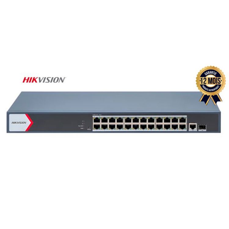 Switch gigabit manageable 24 ports POE