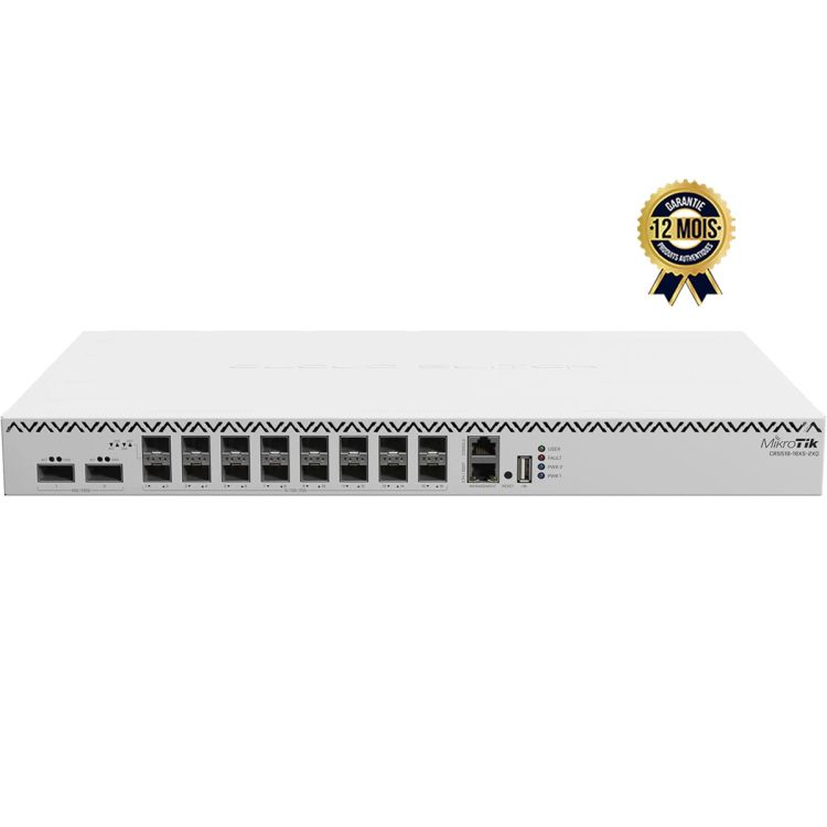 Switch MikroTik CRS518-16XS-2XQ-RM