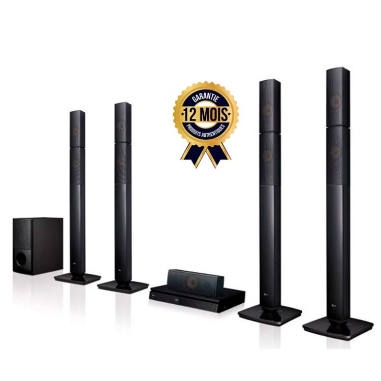  Home Theater LG - LHD71C- 5.1ch -1000W- Noir - (Prix en fcfa) | Glotelho Cameroun