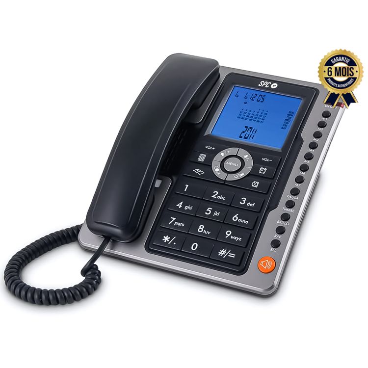 Téléphone Fixe Filaire - SPC Office Pro 3604N - 6 Mois