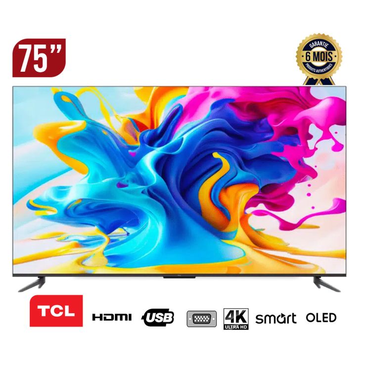 TCL 75 inch smart television price Cameroon at Glotelho
