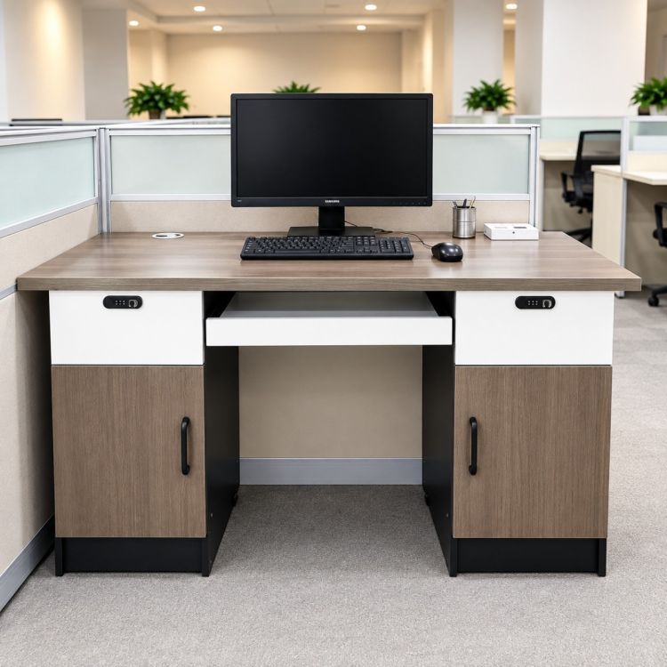 Table de Bureau TB-A10M Marron - Prix Cameroun