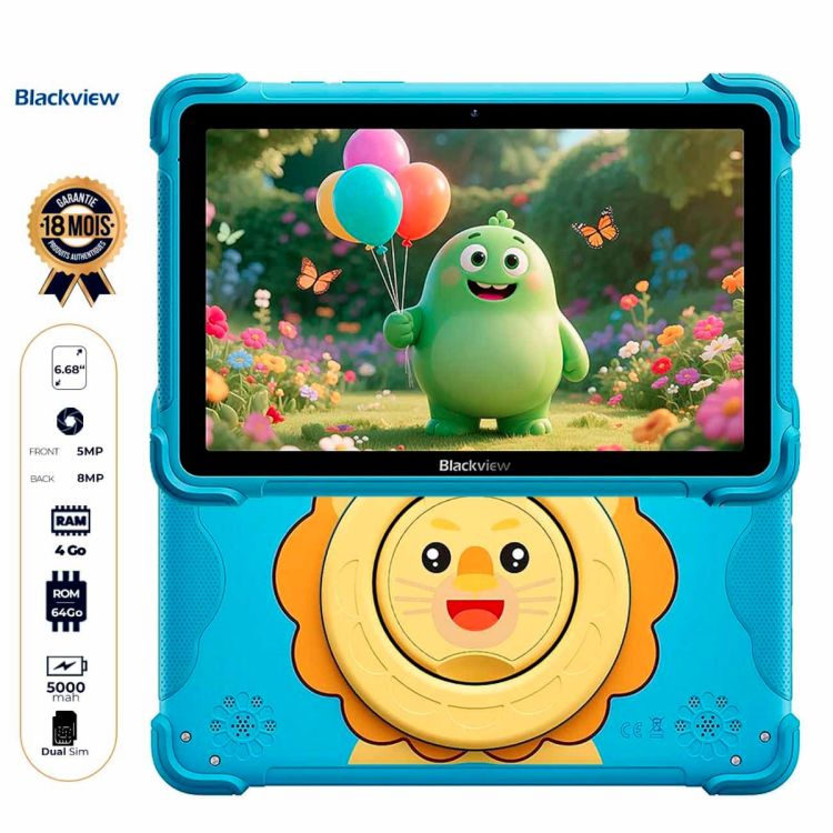 Tablette Blackview Link 1 Kids, bleu
