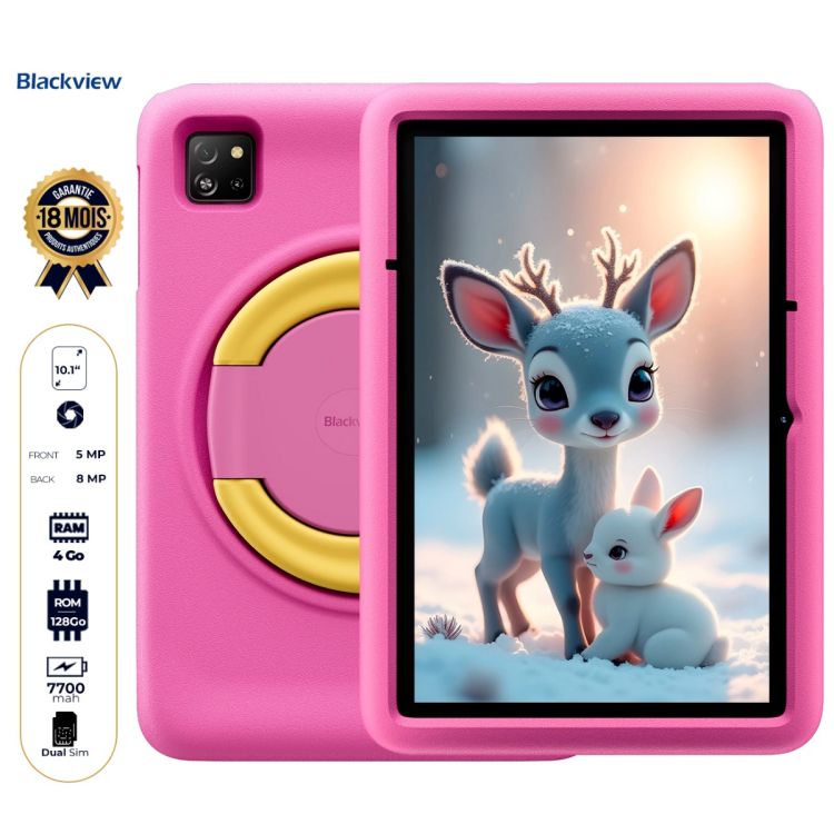 Tablette Éducative - Blackview Tab 60 Pro Kids, pink