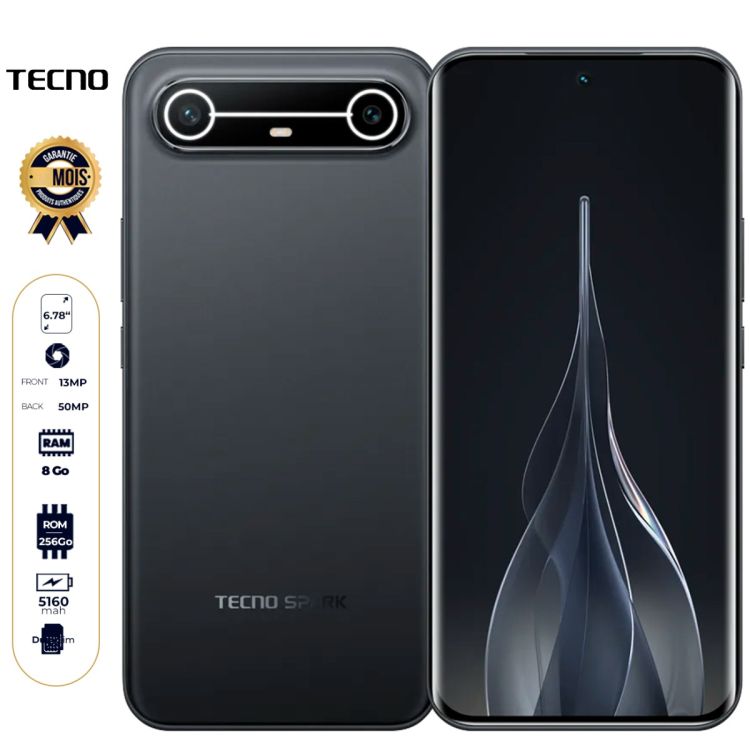 TECNO SPARK SLIM - 256 Go 