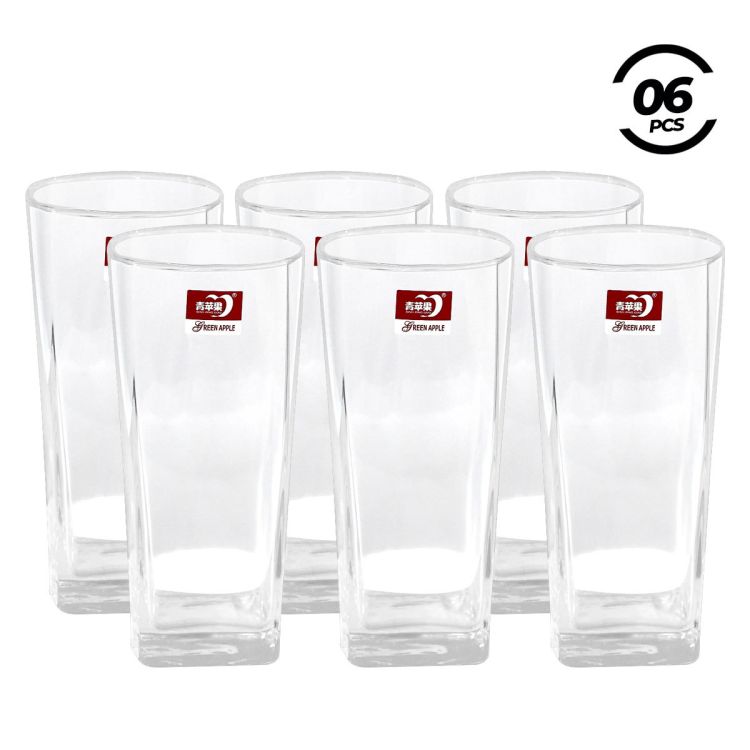 Verre/Gobelet à Eau et Jus 6 pièces - DELI - JS6001-2 - 315ml | Glotelho Cameroun