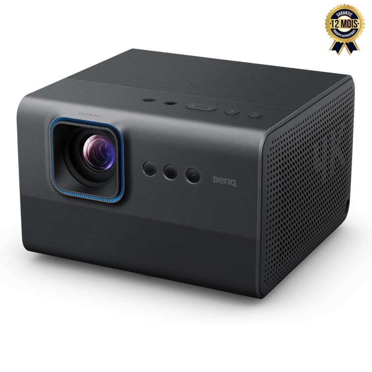 Vidéoprojecteur 4K UHD 4LED - BenQ GP520 - Google TV - 2600 ANSI Lumens - HDR10+ / HLG - Écran jusqu’à 180 Pouces - Double Haut-parleur 12W Dolby Atmos - Wi-Fi 6 - Garantie 12 mois