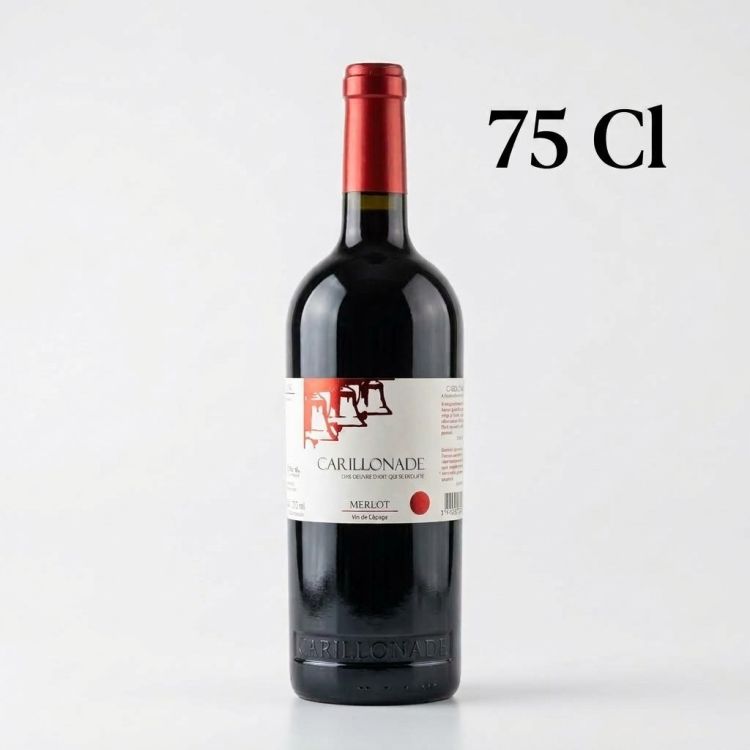 Vin rouge Carillonade - Merlot - 75cl