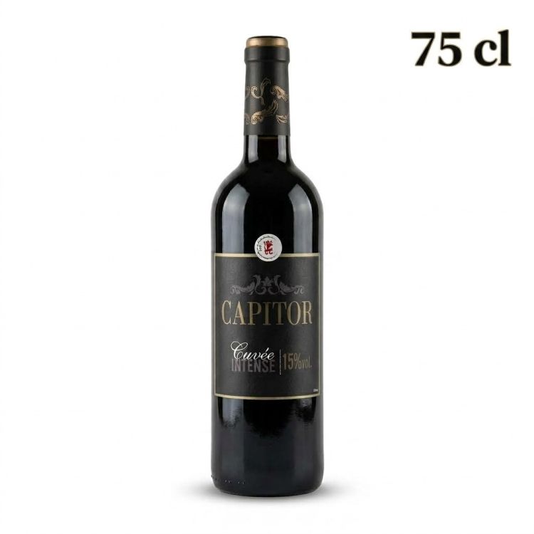 Vin Rouge Corsé - Capitor - Cuvée Intense - 15% vol. - 75cl