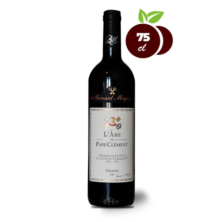 Red wine The soul of Pape Clément 2019 - 75 CL - price Cameroon