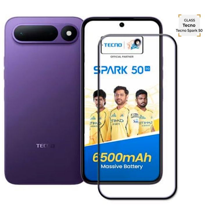 Glass - Vitre de protection pour Tecno Spark 50