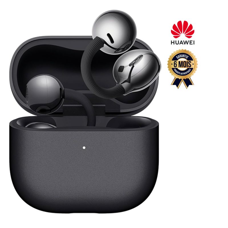 Écouteurs sans fil Huawei FreeClip 2 – Design Open-Ear C-bridge clip-on – Double diaphragme + Processeur NPU AI – Bluetooth –  IP57 – Autonomie 38h – Écoute ouverte adaptative – Appels clairs – Charge sans fil – Compatible iOS & Android – Garantie 6 Mois