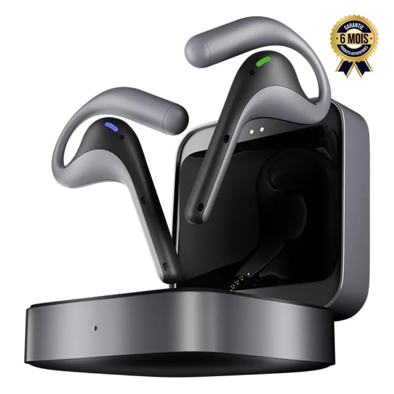 Écouteurs traducteurs professionnels Timekettle W4 Pro - Interprétation Simultanée (0,2s) - 52 langues & 106 accents - 13 paires hors-ligne - Traduction d'appels & vidéos - Mémo IA & Transcription - Design Open-Ear - Bluetooth - Autonomie 26h - 6 Mois
