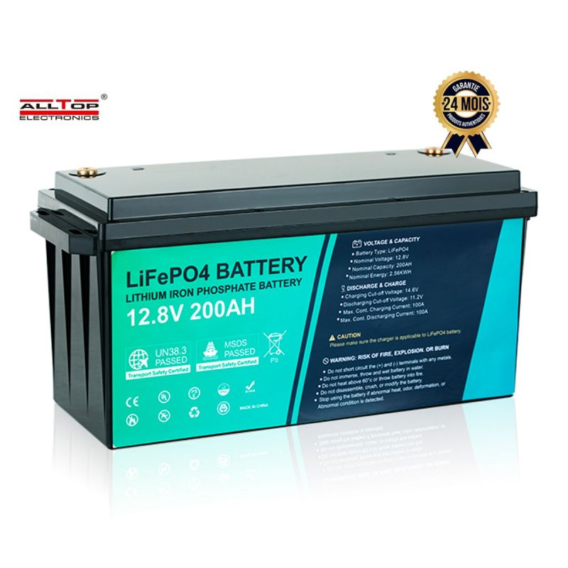Batterie Solaire 200AH Prix en fcfa - ALLTOP LF12200-01 - 24 Mois| Glotelho Cameroun