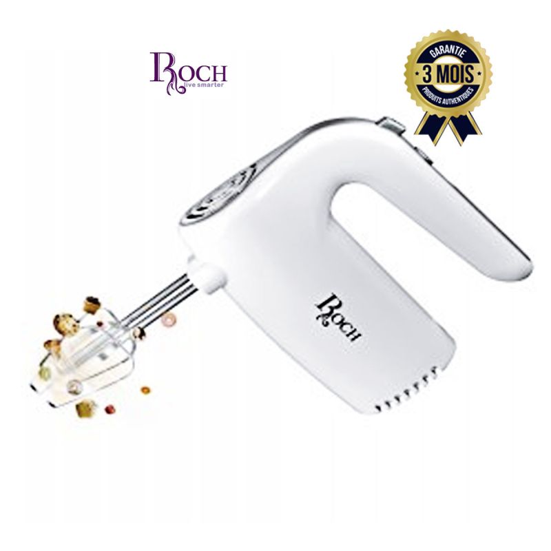 Batteuse à Main - Roch - RHM-710-D - 150 W - Blanc - 3 Mois | Glotelho Cameroun