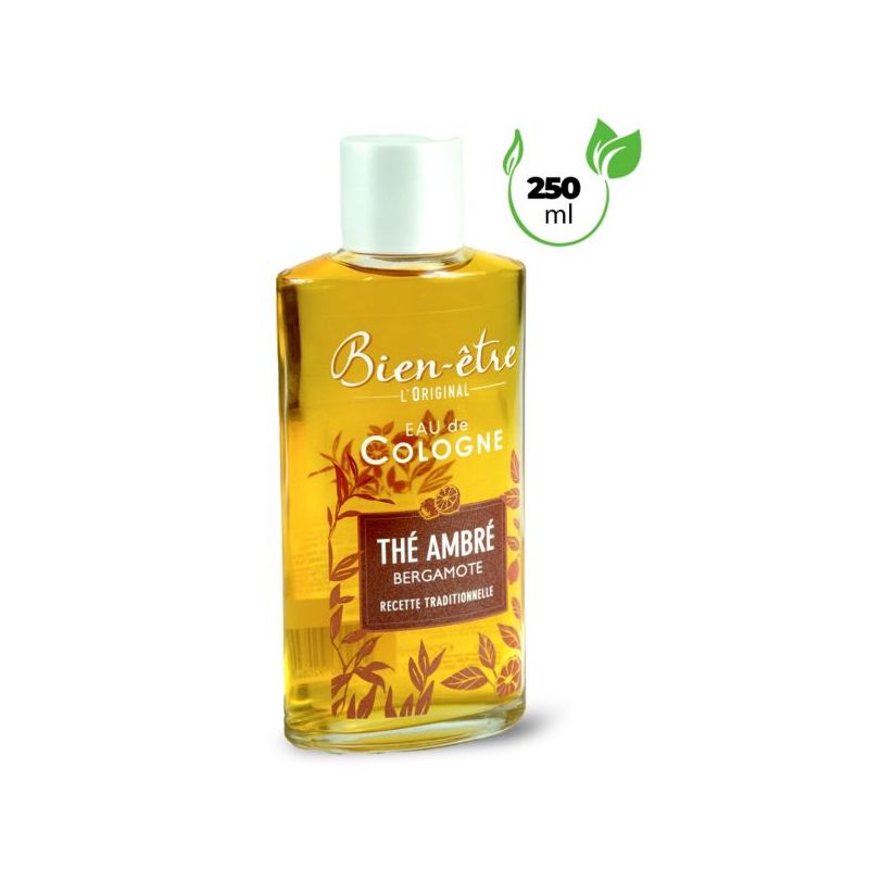 Bien-Être Eau de Cologne The Original Bergamote Thé Ambré – 250 ml