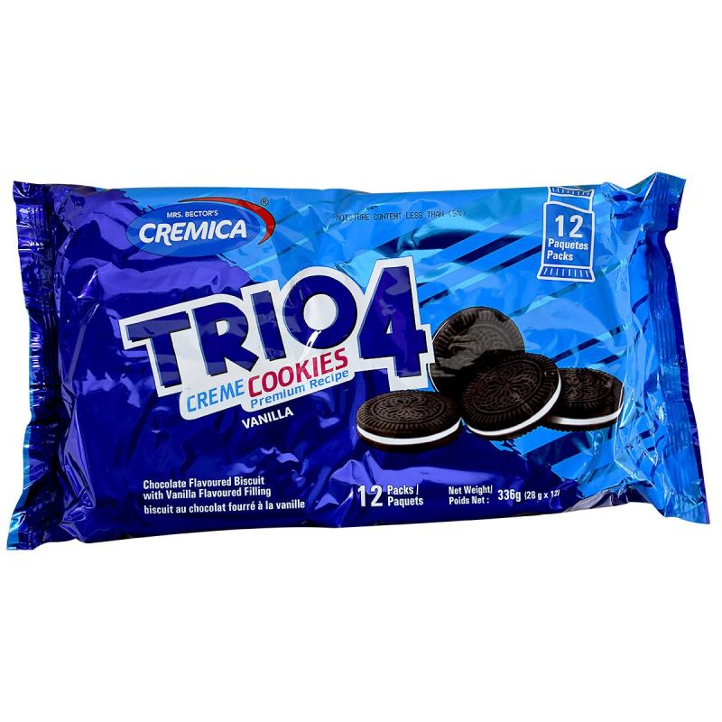Biscuit Trio 4 Choco Vanille Crème - 180G | Glotelho Cameroun