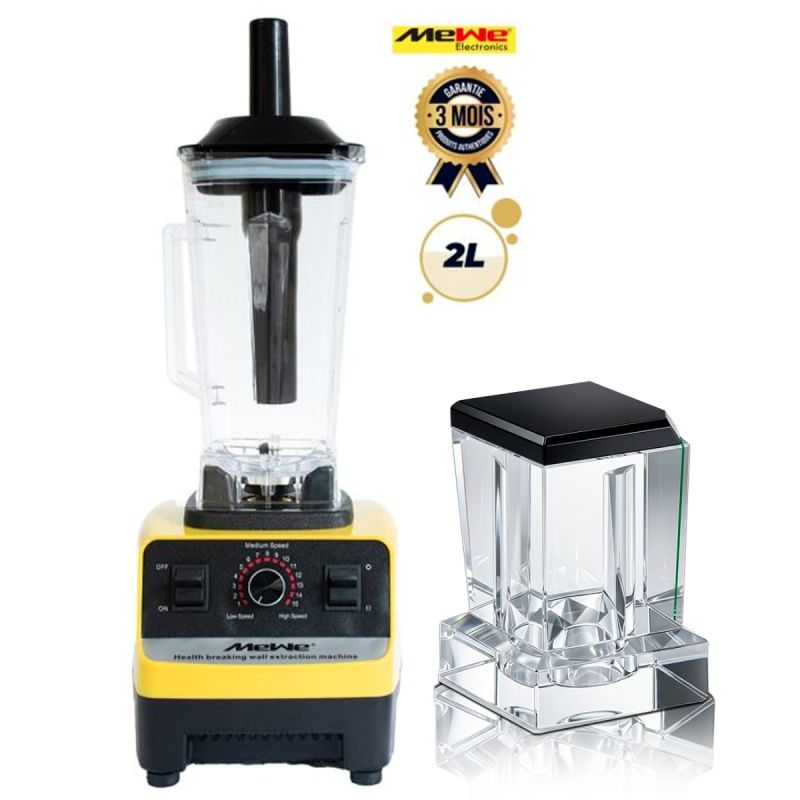 Blender Broyeur à glace haute vitesse avec protection contre les surtensions MEWE 1000 watts - prix Cameroun