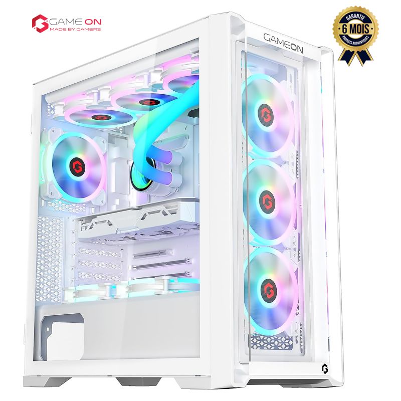 Boîtier PC Gaming GAMEON Vortex Arctic Series 
