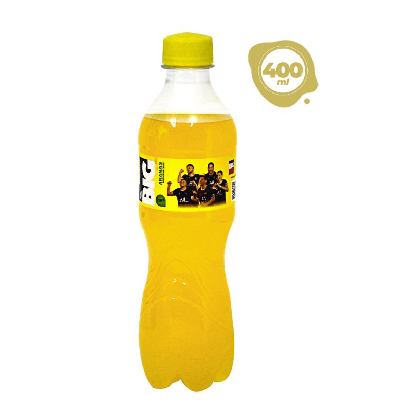 Boisson Gazeuse  rafraichissante - BIG ANANAS - jus - 400ml
