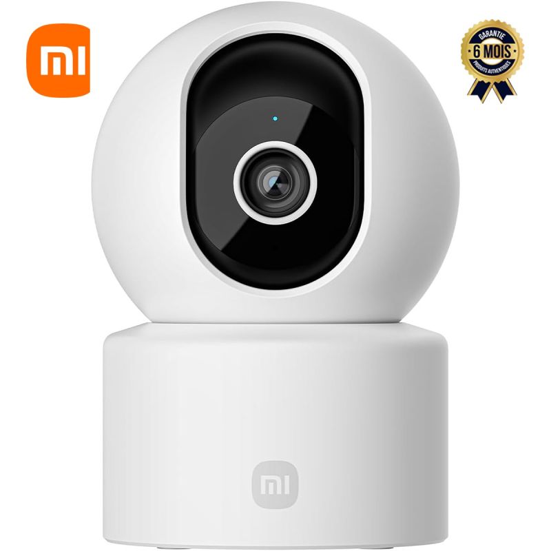 Caméra de Surveillance Intelligente XIAOMI C302 – 2K UHD – Détection des pleurs de bébé – Vision panoramique 360° - Garantie 6 mois