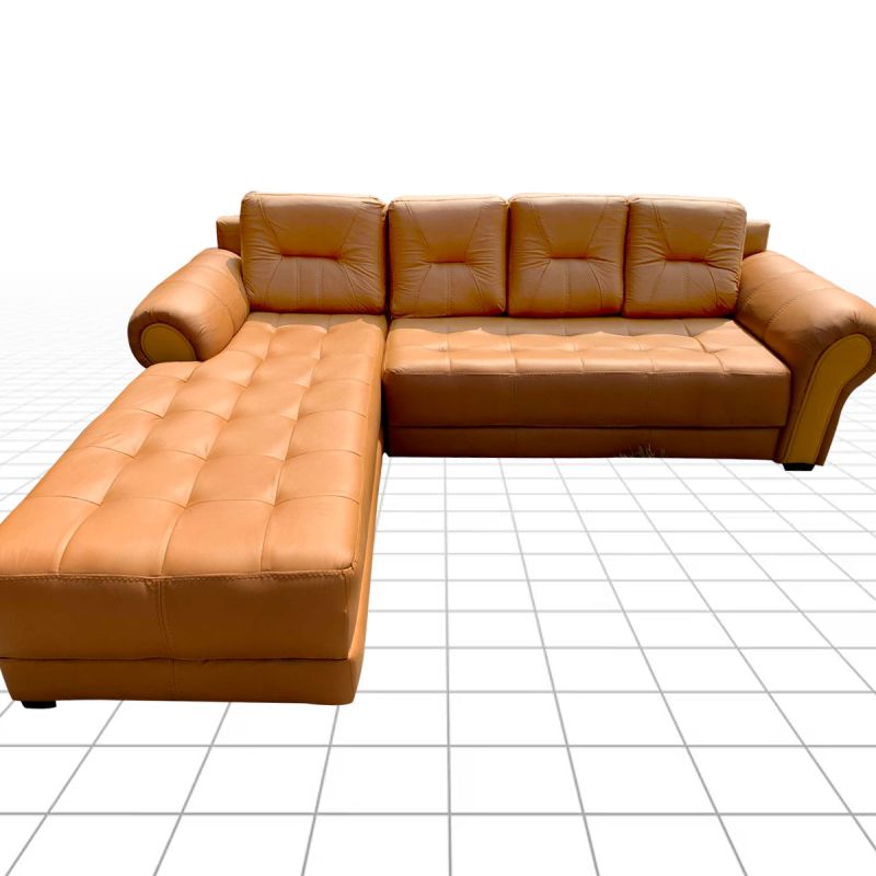 Canapé d'angle - 5 places - cuir synthétique  | Glotelho Cameroun
