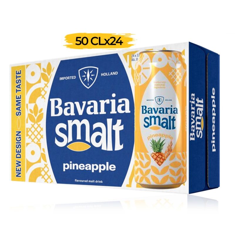 Carton de 24 Bavaria Smalt Ananas 50 CL - prix Cameroun