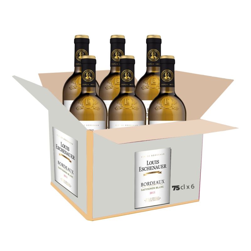 Carton De 6 Vins blanc - Louis Eschanauer - Sauvignon blanc au prix Cameoun