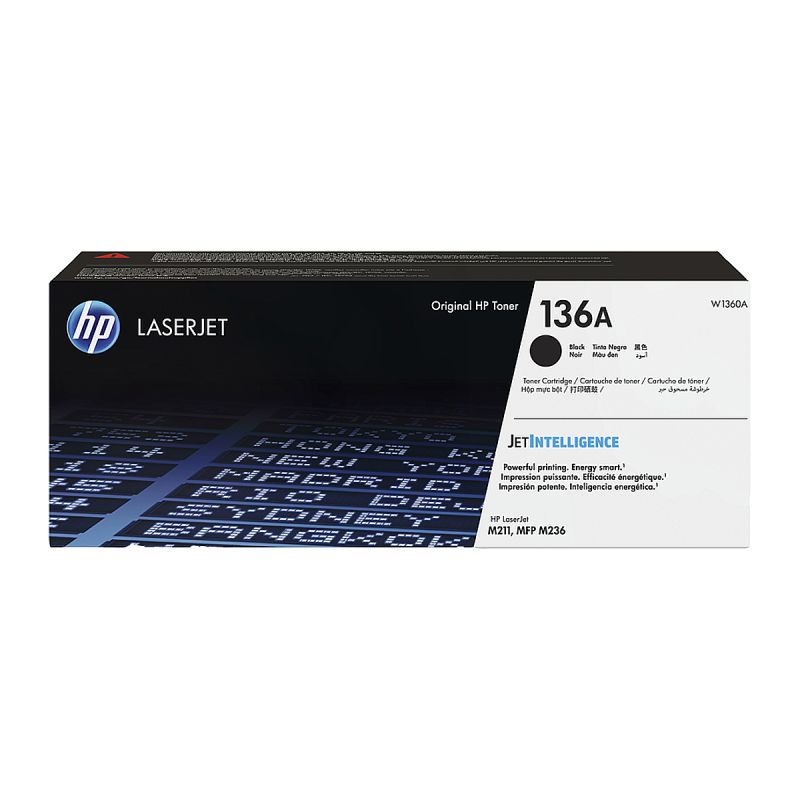 Cartouche de toner Original noir - HP - W1360A - Laser 136A - 06 mois de garantie