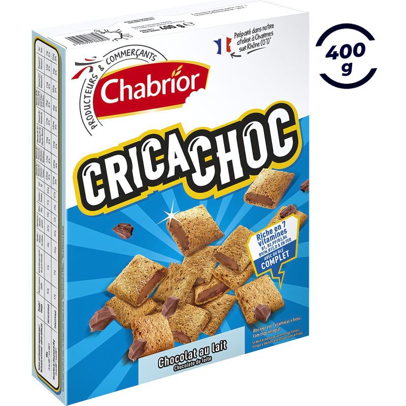 Céréales Cricachoc Chabrior – 400 g