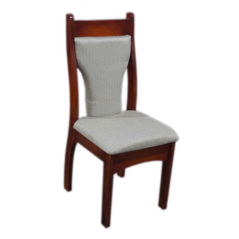 Chaise de salle à manger en tissu et bois  - (Prix en fcfa) | Glotelho Cameroun