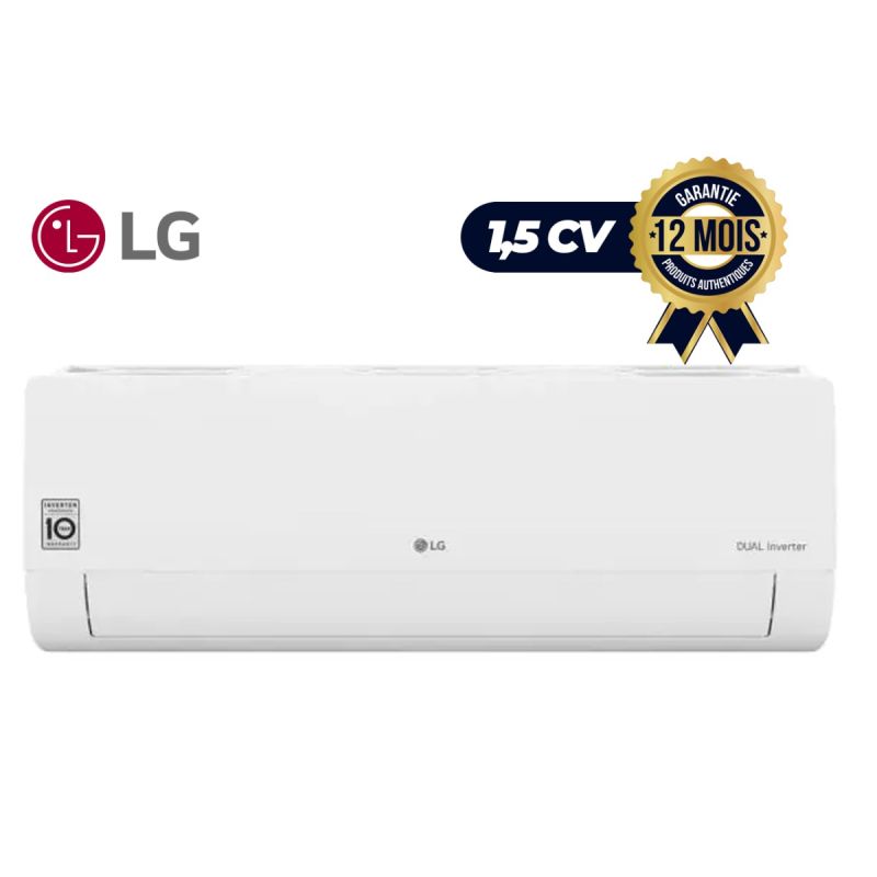 Climatiseur INVENTER DUALCOOL LG1.5CV prix chezGlotelho Cameroun