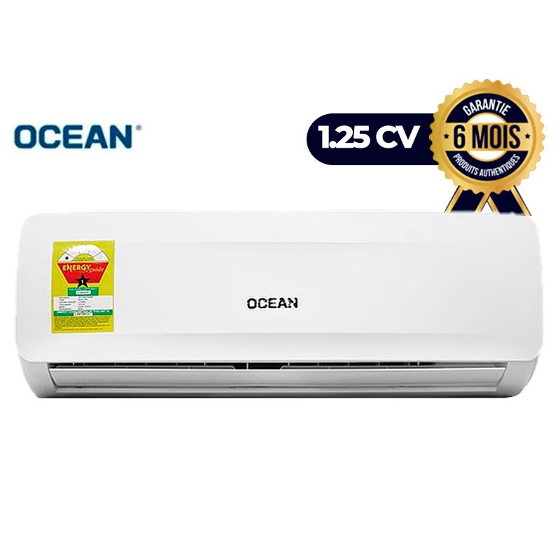 Climatiseur OCEAN   ON And OFF - ACSZS9OA -1.25 CV  - Glotelho Cameroun