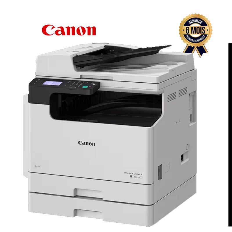Imprimante Multifonctions Canon imageRUNNER 2224 - Laser Noir et Blanc A3 - 24 ppm - Écran Tactile - USB 2.0 - Garantie 6 Mois