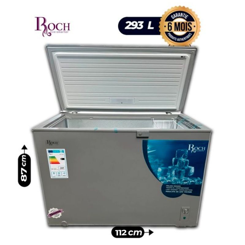 Congélateur coffre horizontal Roch au prix Cameroun