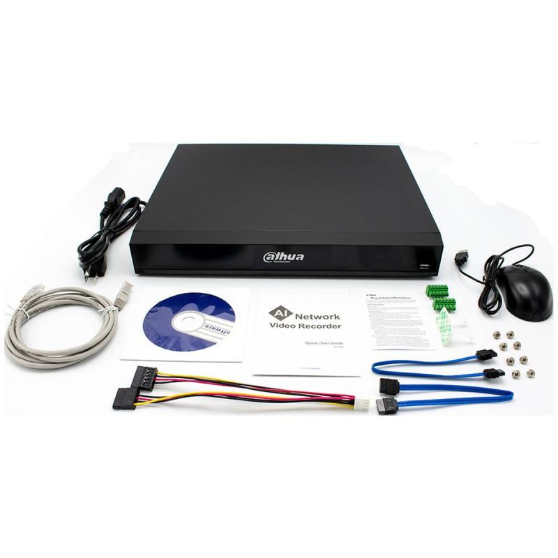 Enregistreur vidéo réseau NVR 16Ports PoE - Dahua DHI-NVR4216-16P-I - WizSense - 1U - Garantie 6 Mois