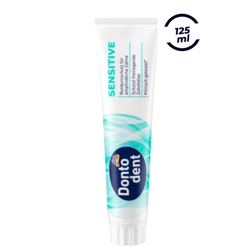 Dentifrice Dontodent Sensible prix en fcfa -125 ml - Testé cliniquement| Glotelho Cameroun